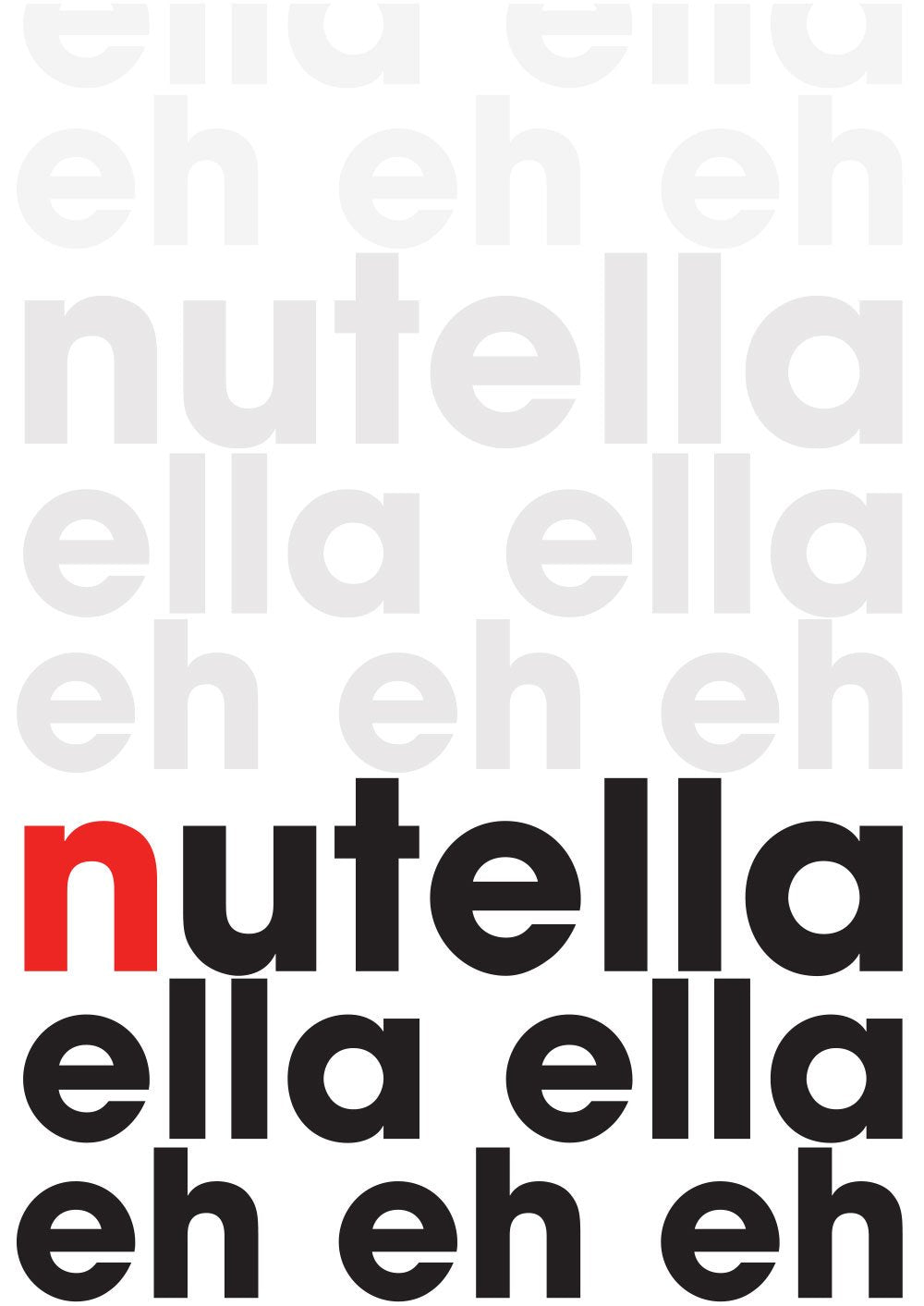 Nutella Ella Ella Eh Eh Eh